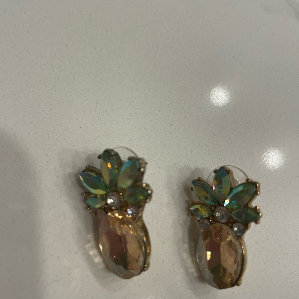 Pineapple earrings